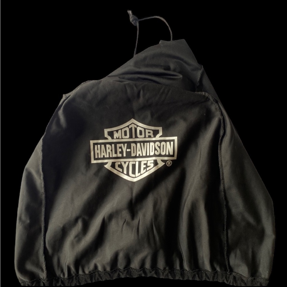Harley Davidson Dust Cover Drawstring Helmet Cover Bag - Picture 2 of 7
